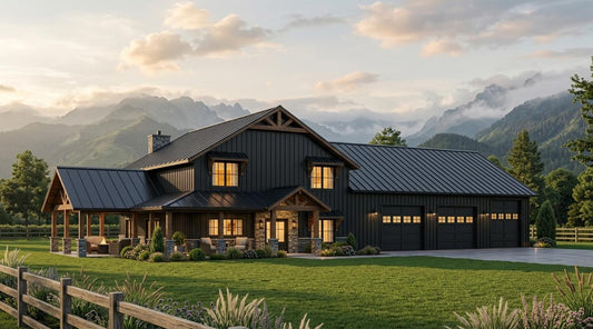 BG-20001 Blackwood Barndominium House Plan