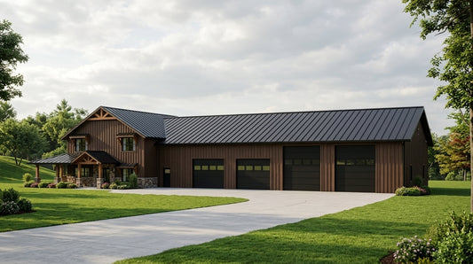 BG-20001-B Preston Barndominium House Plan