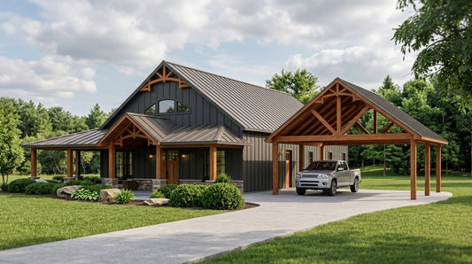 BG-20092 Carlton Barndominium House Plan
