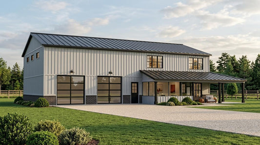 BG-20046 Delano Barndominium House Plan