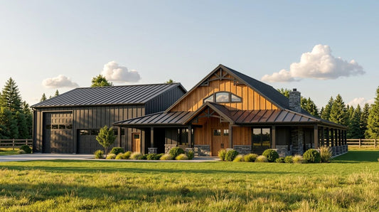 BG-20035 Yorkdale Barndominium House Plan