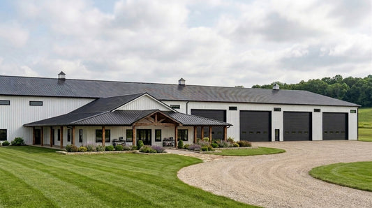 BG-20076 Campbell Barndominium House Plan