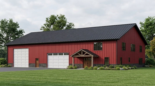 BG-20100 Carmel Barndominium House Plan