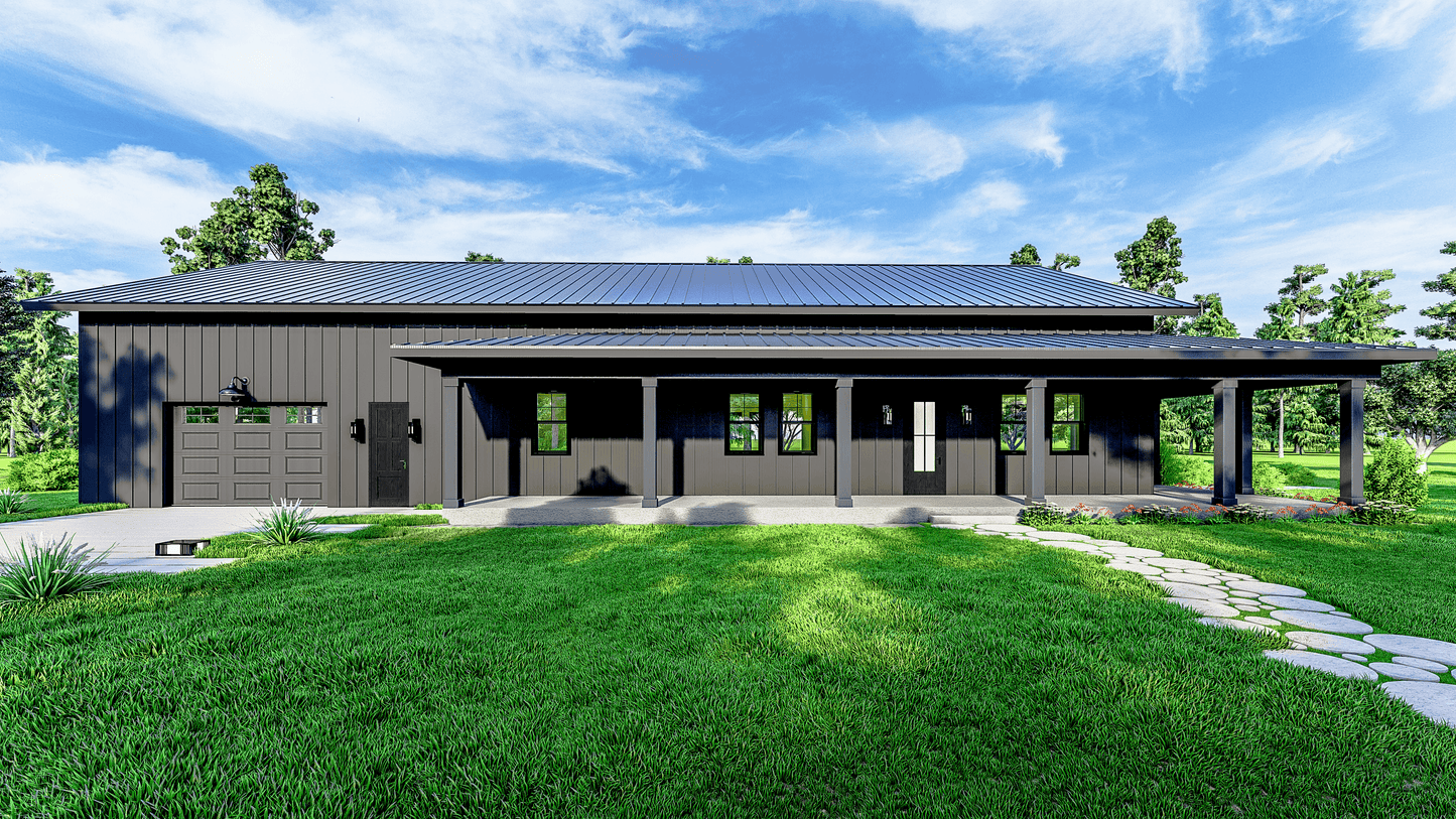 SV-5503 Parker Barndominium House Plan