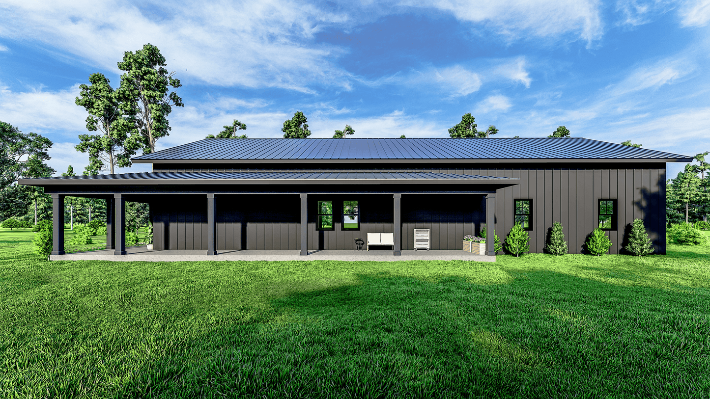 SV-5503 Parker Barndominium House Plan
