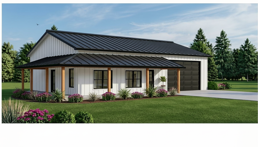 BG-20053 Marlowe Barndominium House Plan