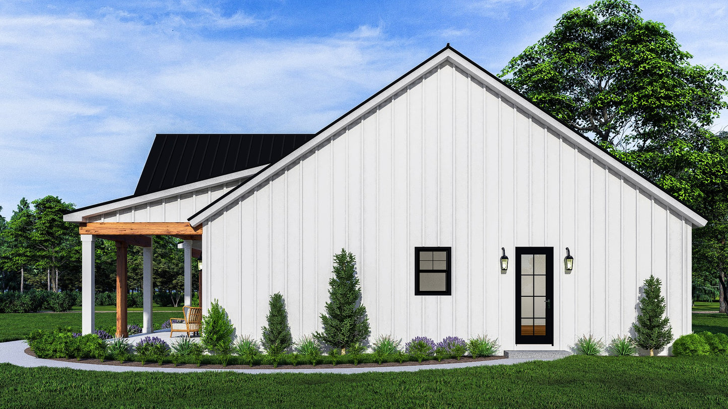 BCO-40001 Daxton Barndominium House Plan