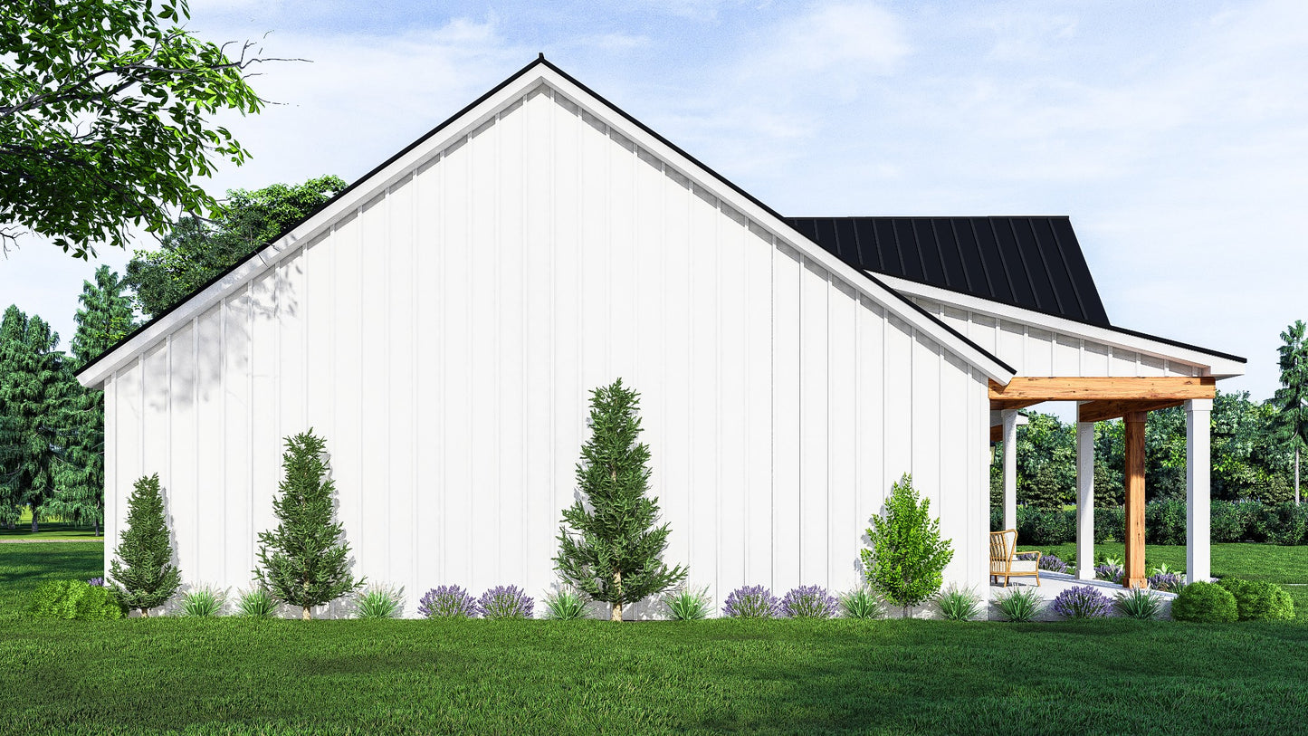 BCO-40001 Daxton Barndominium House Plan