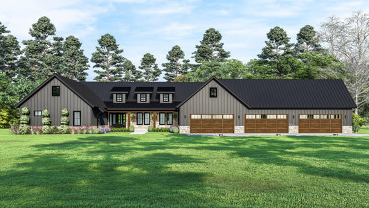 PL-71011-H Harvest Barndominium House Plan