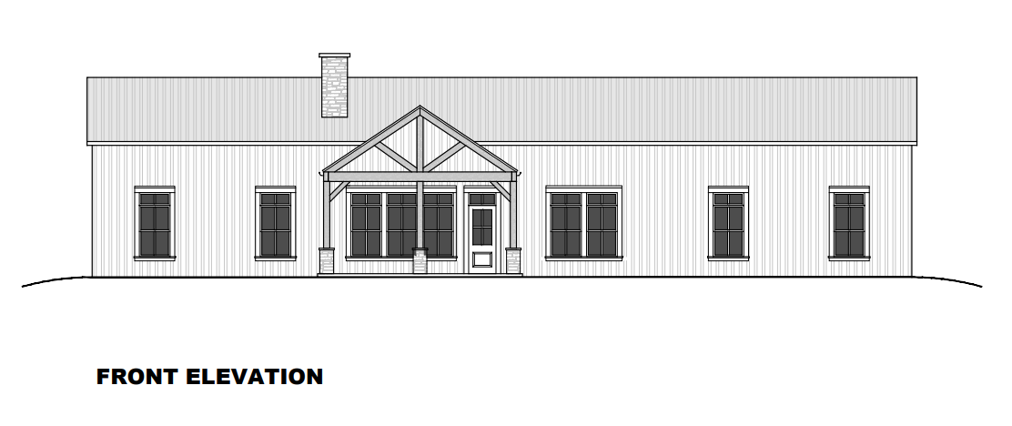 AK-4001 Ironwood Barndominium House Plan