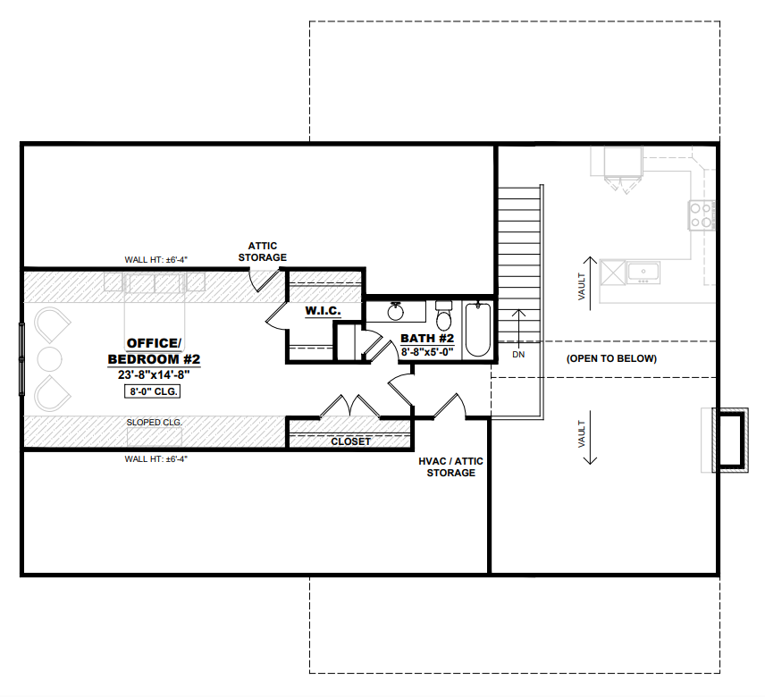 AK-4006-B Langford Barndominium House Plan