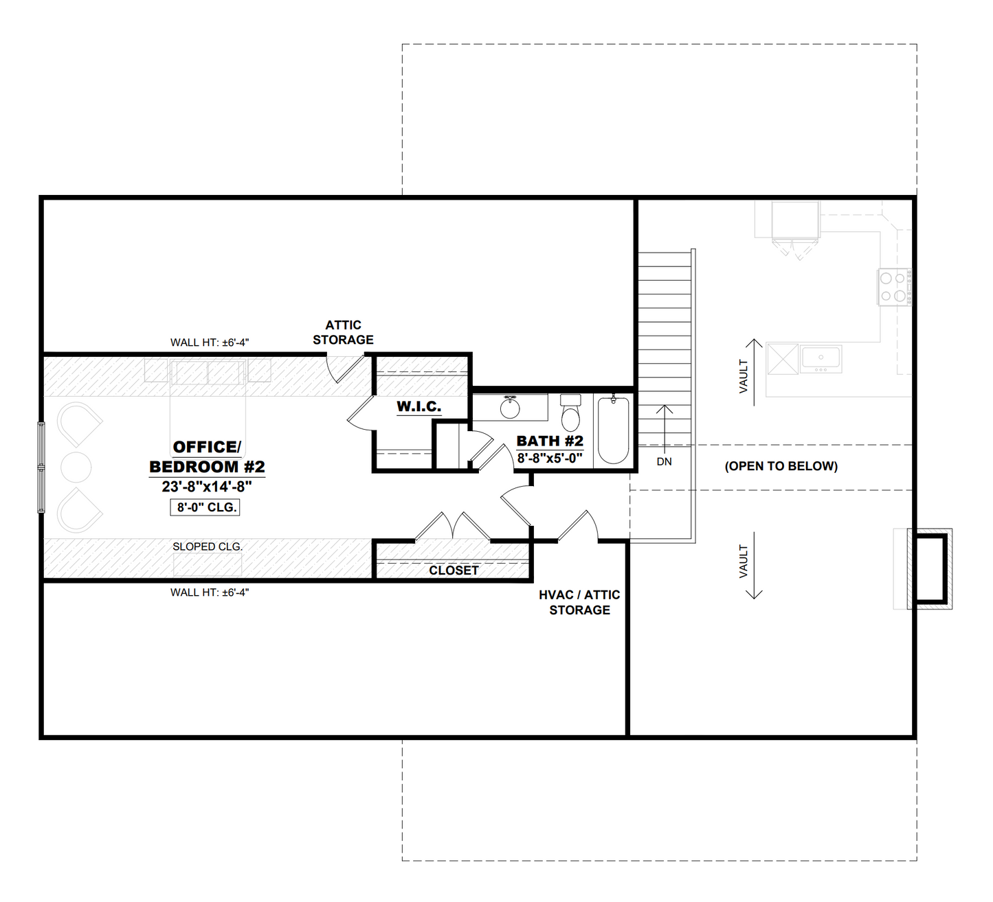 AK-4006-B Langford Barndominium House Plan