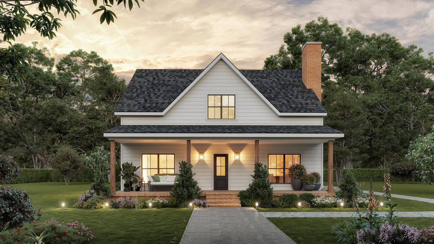 AK-4007-C Aurelia Barndominium House Plan