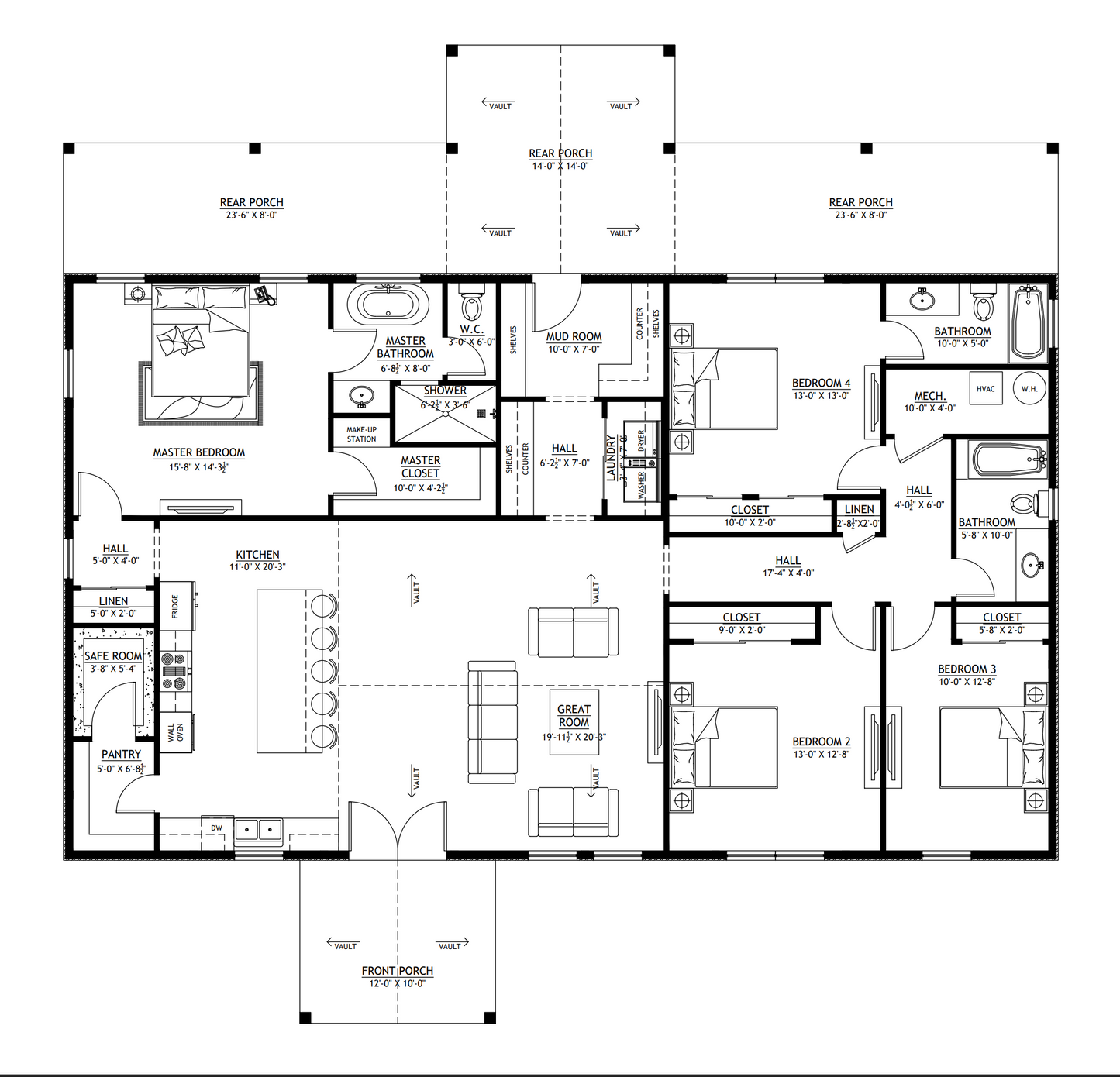 AP-20002-J Jackie Barndominium House Plan