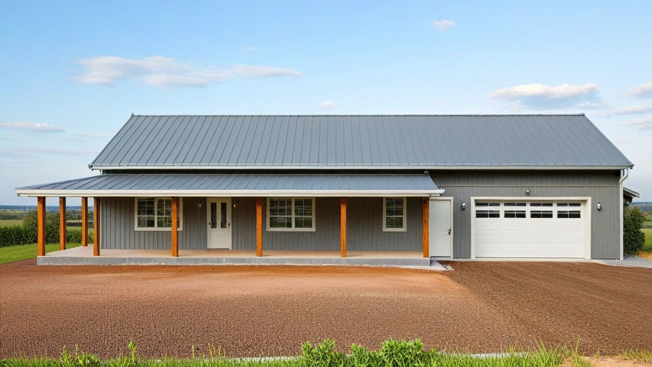 AP-20003-FB Franklin Barndominium House Plan