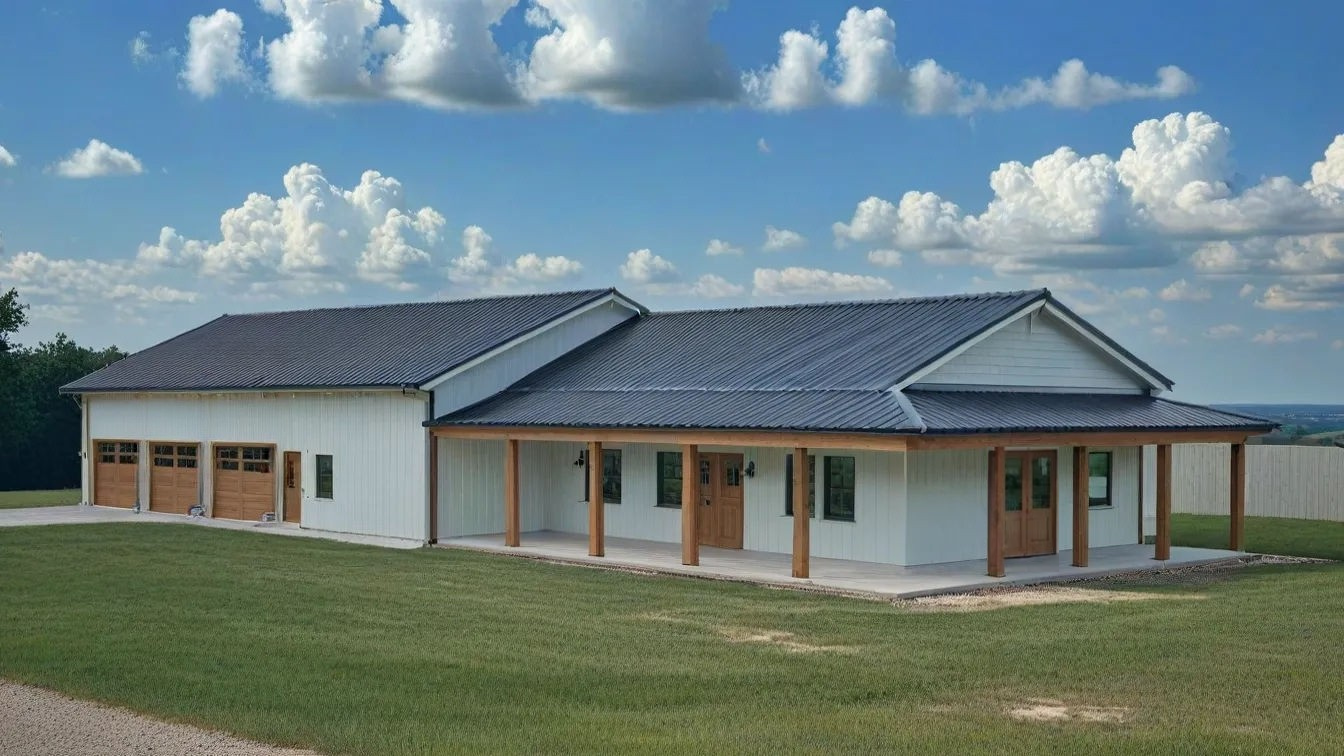 SV-5503-C Charlie Barndominium House Plan