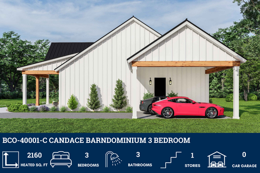 BCO-40001-C Candace Barndominium House Plan