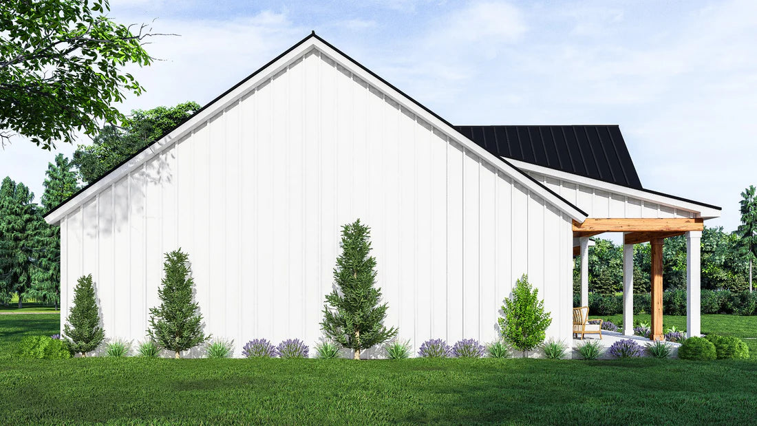 BCO-40001-R Eden Barndominium House Plan