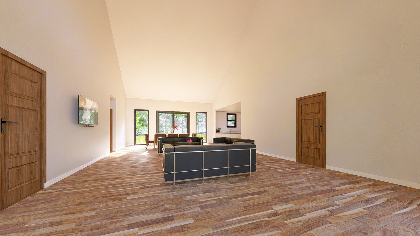 BCO-40001-G Grandview Barndominium House Plan