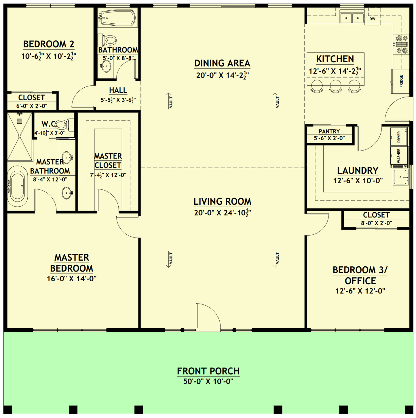 BCO-40001 Daxton Barndominium House Plan