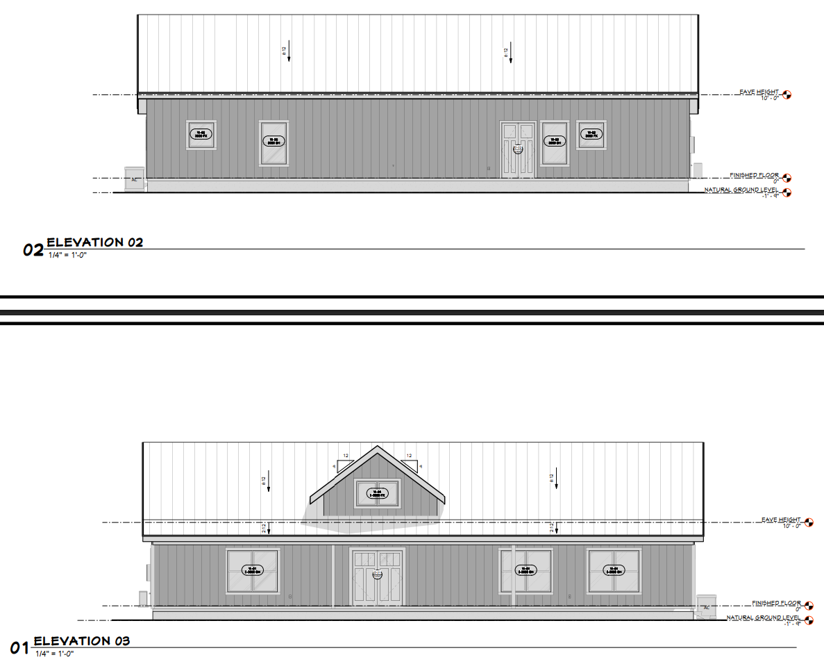 BCO-40007 Sandra Barndominium House Plan