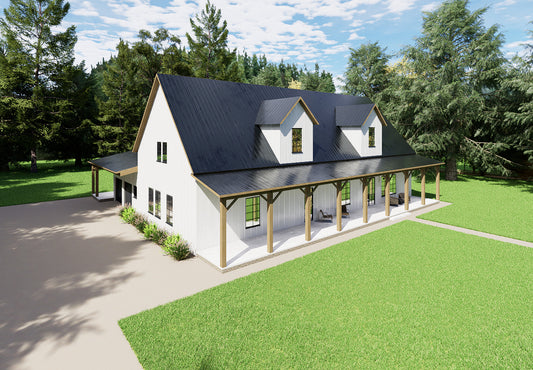 BCO-40020-M Marvin Barndominium House Plan