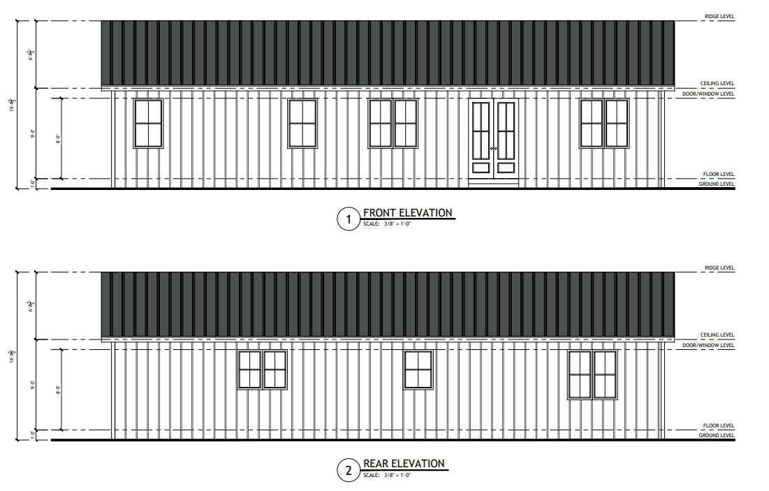 BCO-40042-C Chadwick Barndominium House Plan