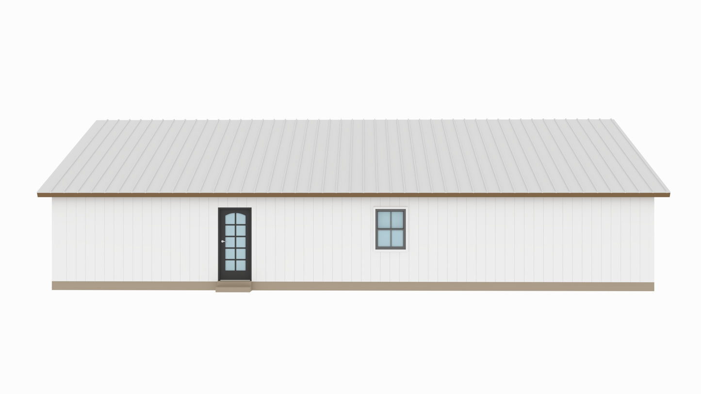 BCO-40042 Barndominium House Plan