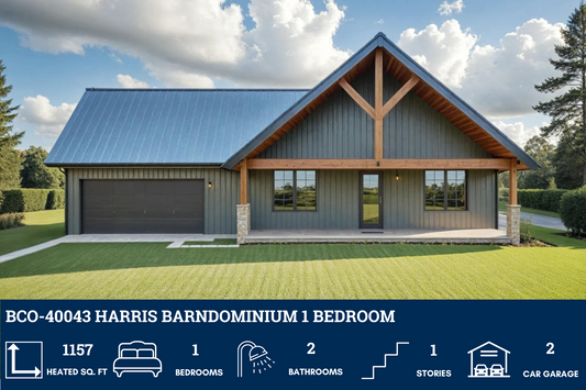 BCO-40043 Harris Barndominium House Plan