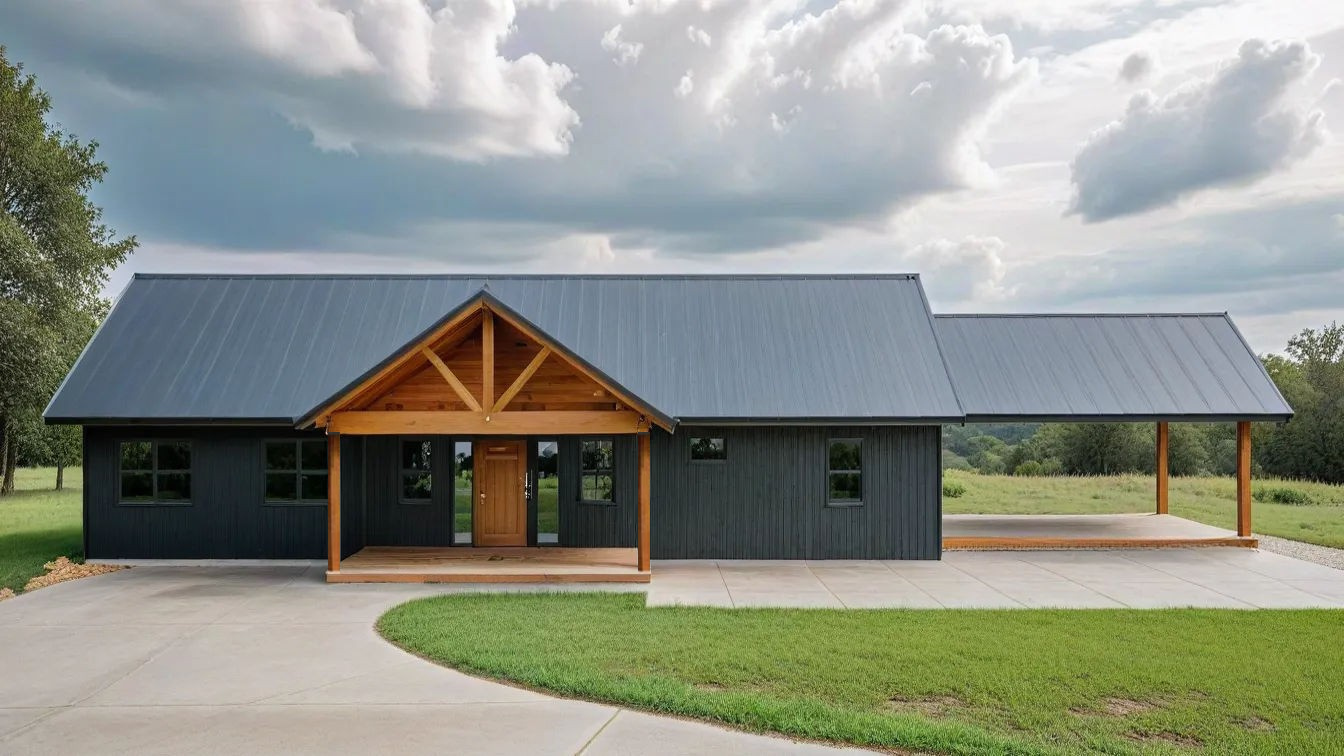 BCO-40046 Ray Barndominium House Plan