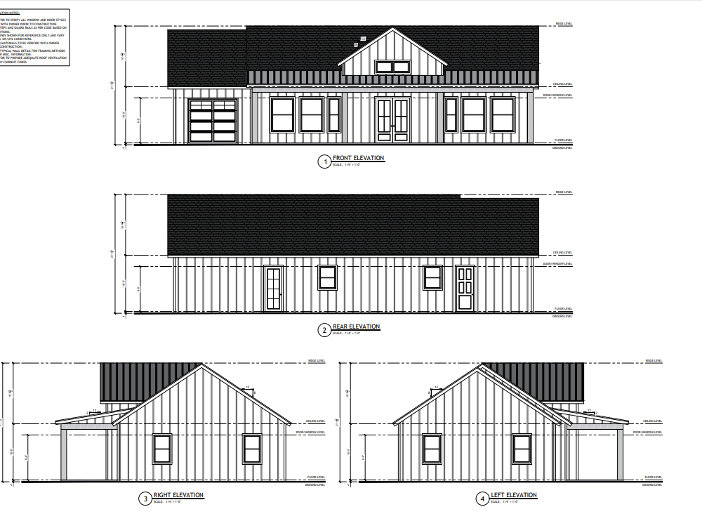 BCO-40055-K Kimberly Barndominium House Plan