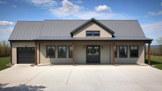 BCO-40055-K Kimberly Barndominium House Plan