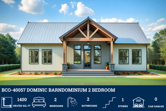 BCO-40057 Dominic Barndominium House Plan