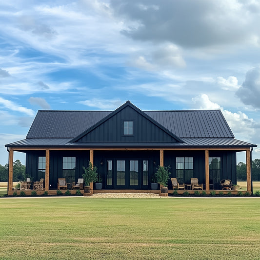 BCO-40066 Bullchase Barndominium House Plan