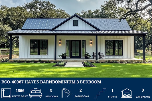 BCO-40067 Hayes Barndominium Floor Plan