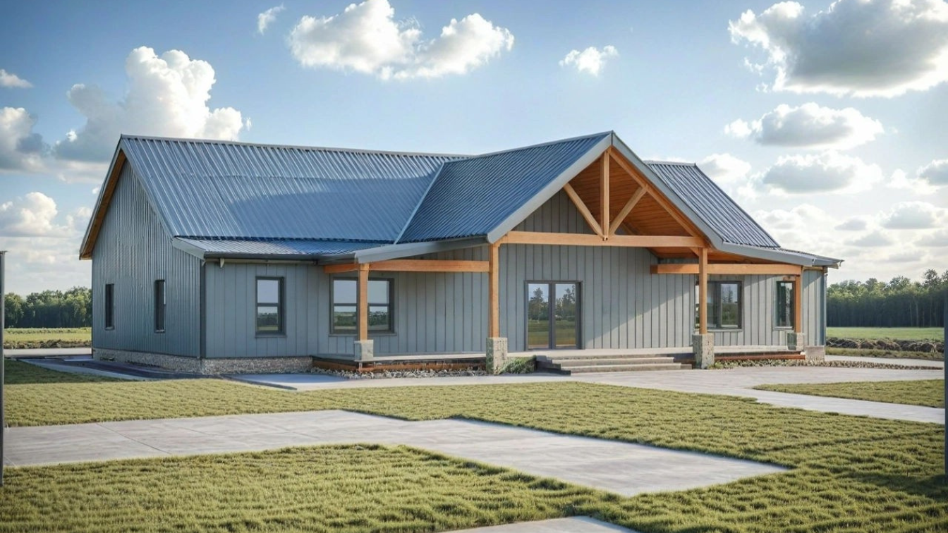 BCO-40073 Wilbur Barndominium House Plan
