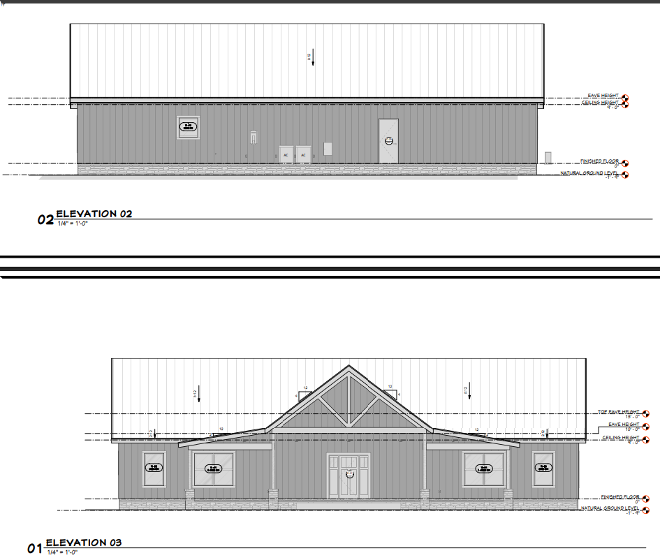 BCO-40073 Wilbur Barndominium House Plan