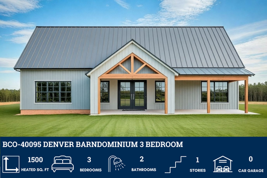 BCO-40095 Denver Barndominium House Plan