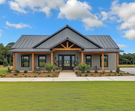 BCO-40112-M Mitchell Barndominium House Plan