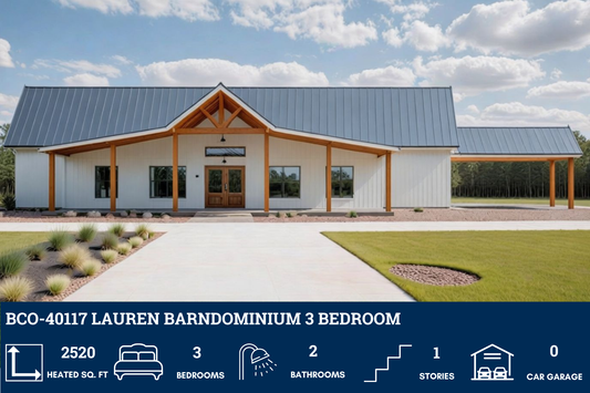 BCO-40117 Lauren Barndominium House Plan