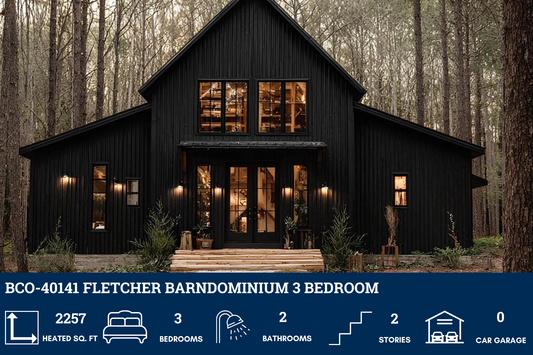 BCO-40141 Fletcher Barndominium House Plan