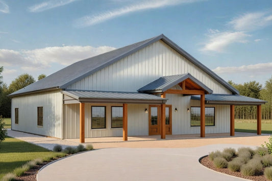 BCO-40155 Melissa Barndominium House Plan