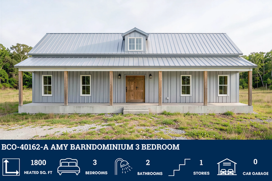 BCO-40162-A Amy Barndominium House Plan