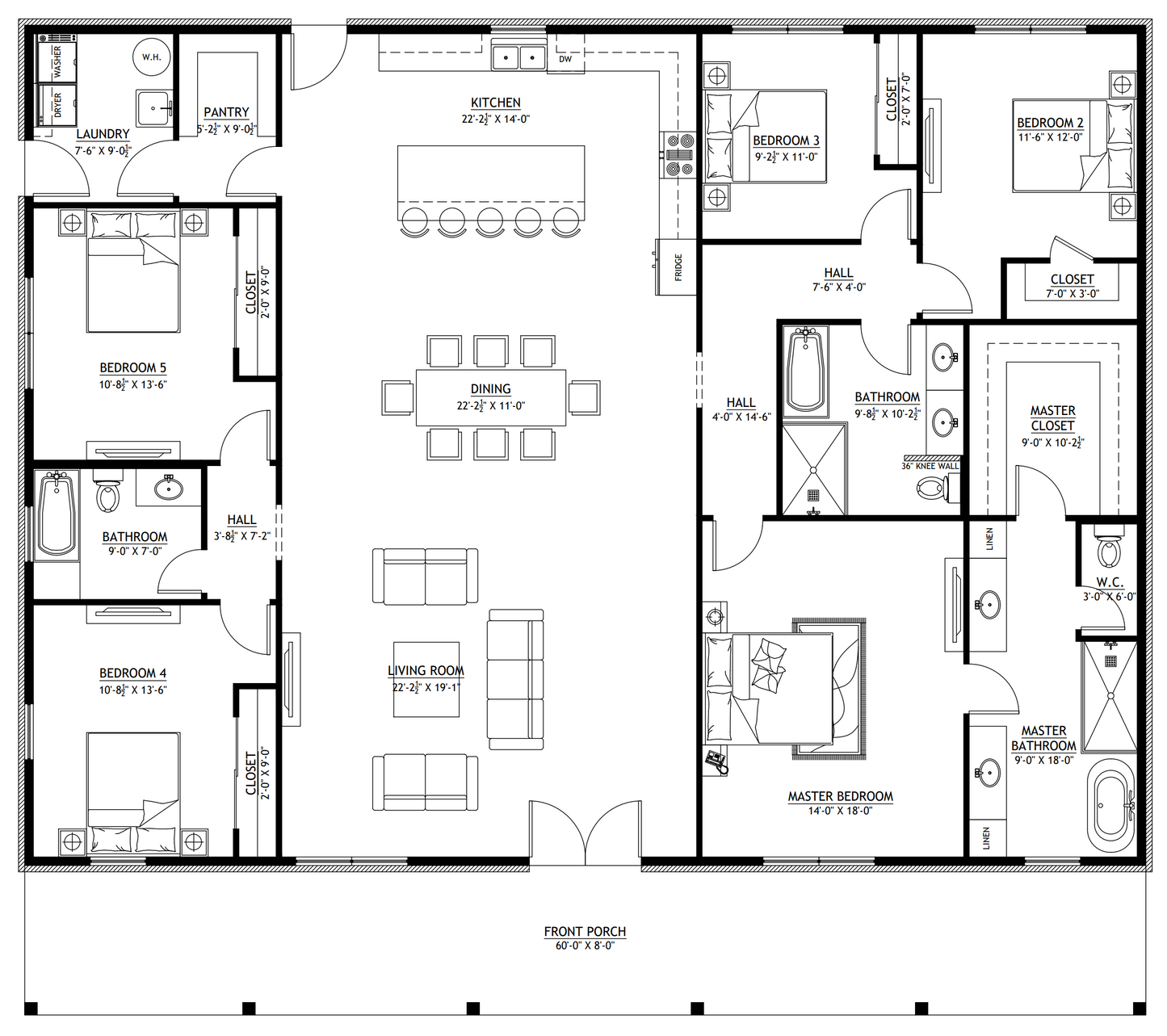 BCO-40190-R Ramirez Barndominium House Plan