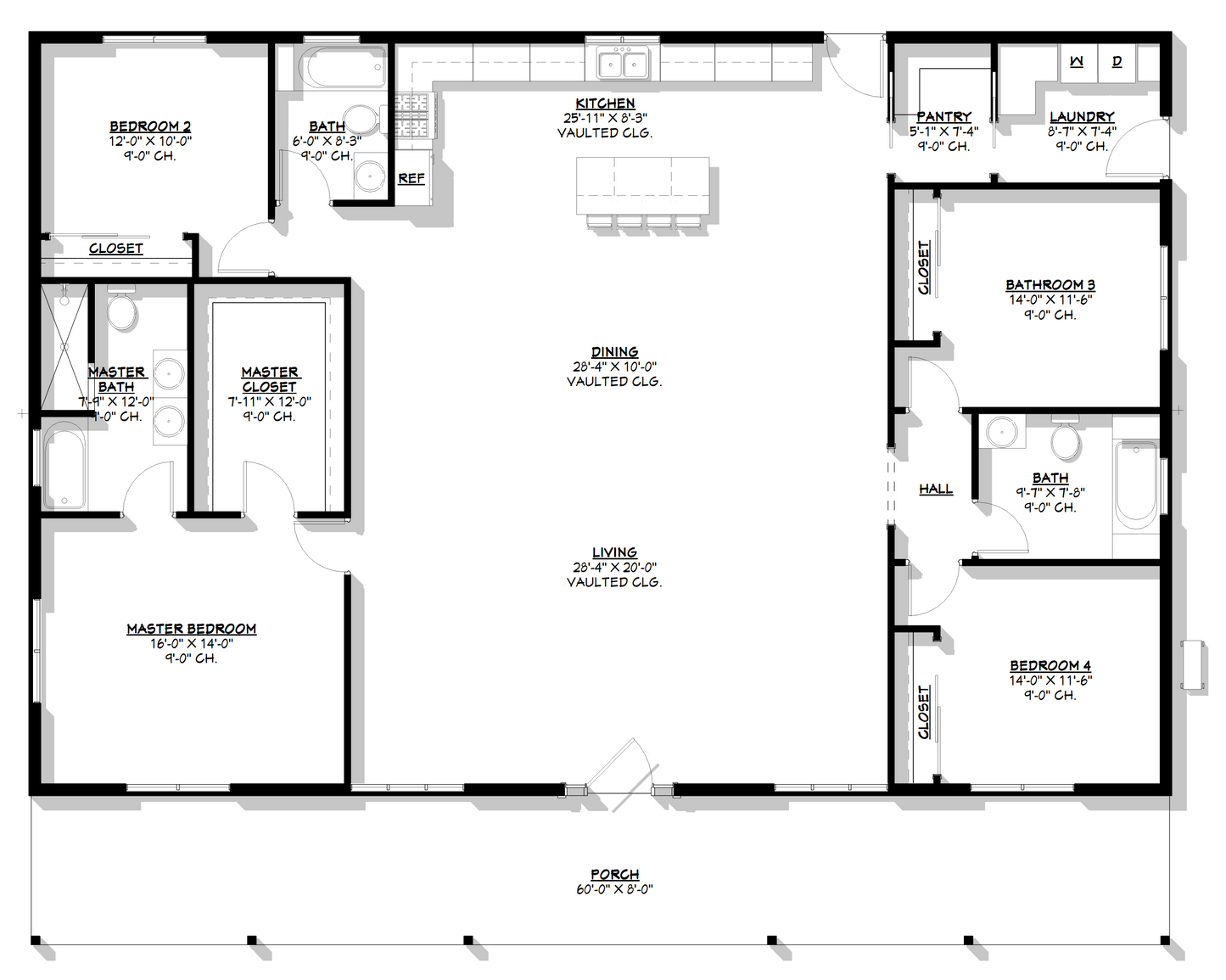 BCO-40191-B Brita Barndominium House Plan