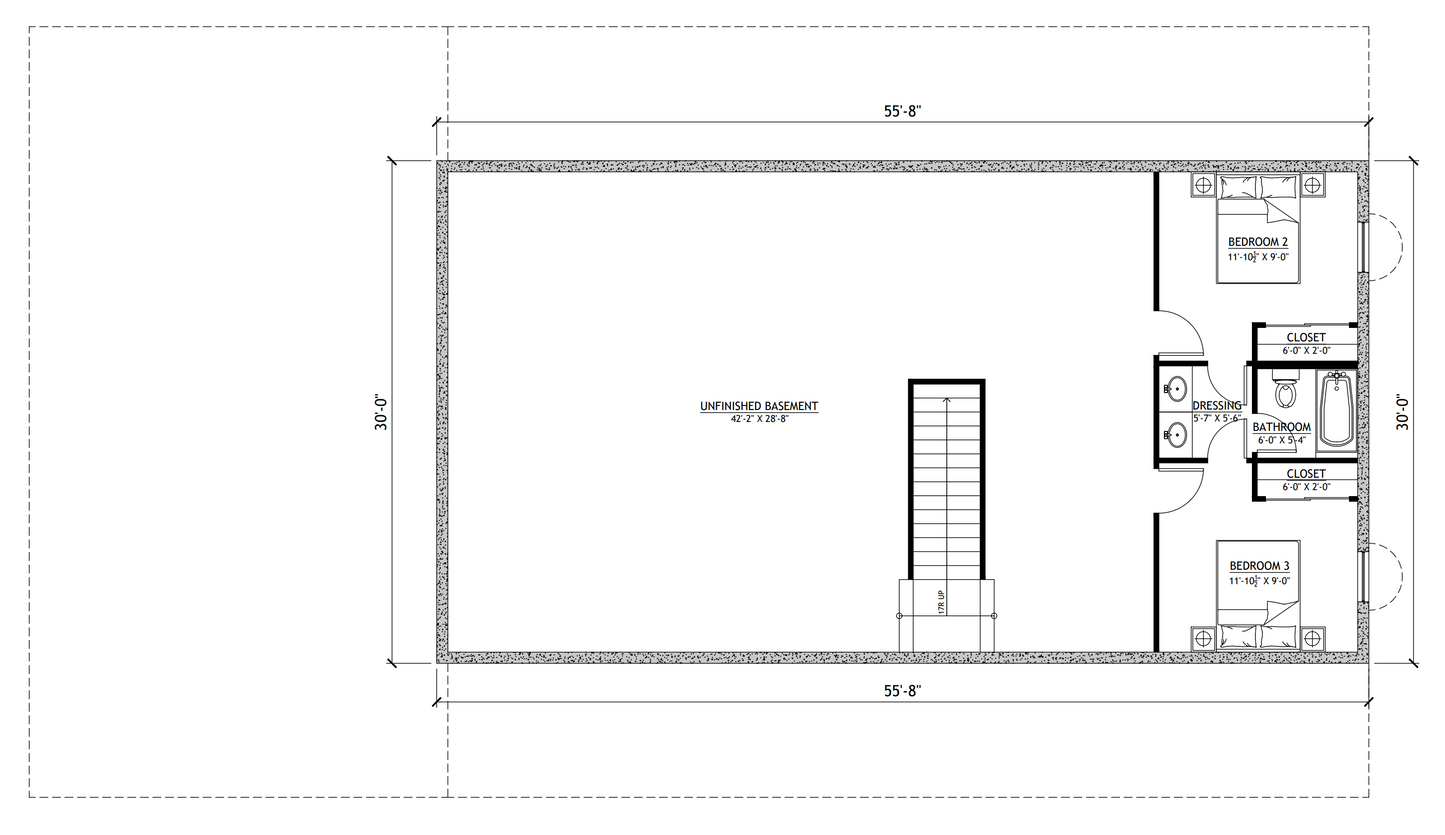 BCO-40193-K Kriss Barndominium House Plan
