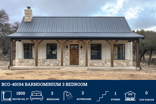 BCO-40194 Barndominium House Plan
