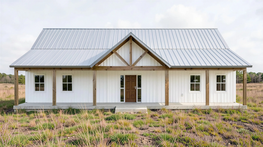 BCO-40204-T Trey Barndominium House Plan