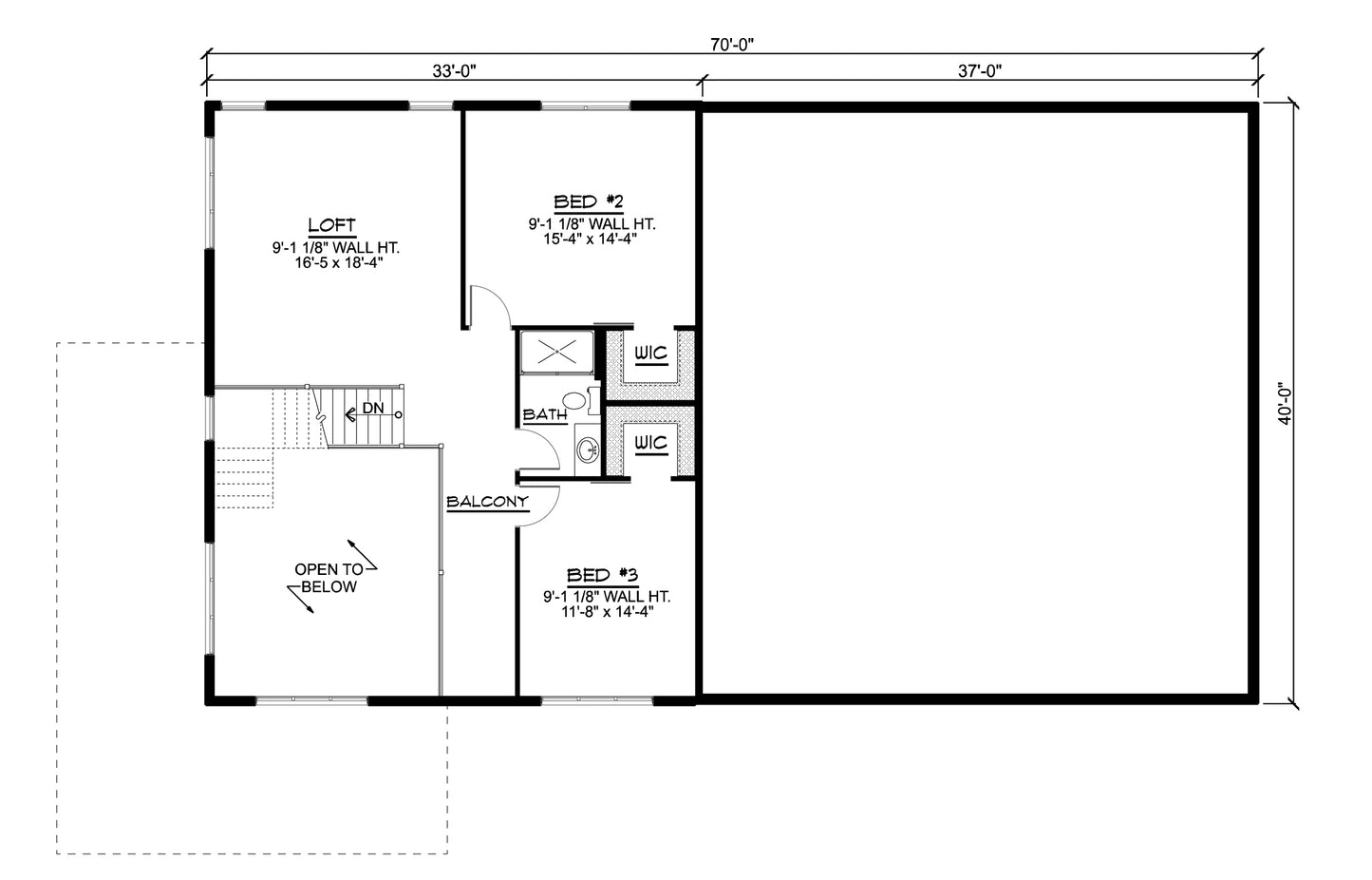 BG-20002 Sterling Barndominium House Plan