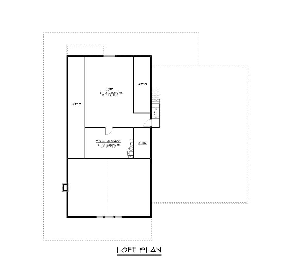 BG-20003-B Fairhaven Barndominium House Plan